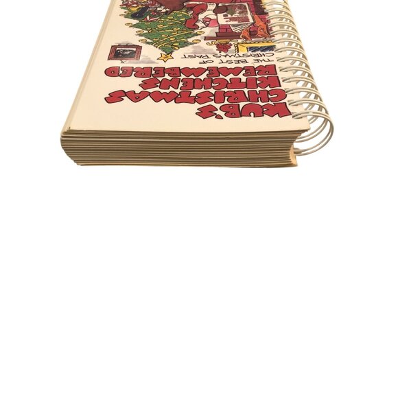 KUBs Christmas Kitchens Remembered Cookbook  Spiral-Bound  Holiday Recipes Tips - Picture 5 of 12